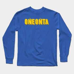 Oneonta NY AL Resident Visitor Long Sleeve T-Shirt